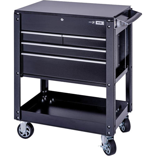 Heavy Duty Service Cart JTC-30194, 4 Drawers, 20-1/2" L x 35" W x 40-1/2" H Quali-T-Solutions