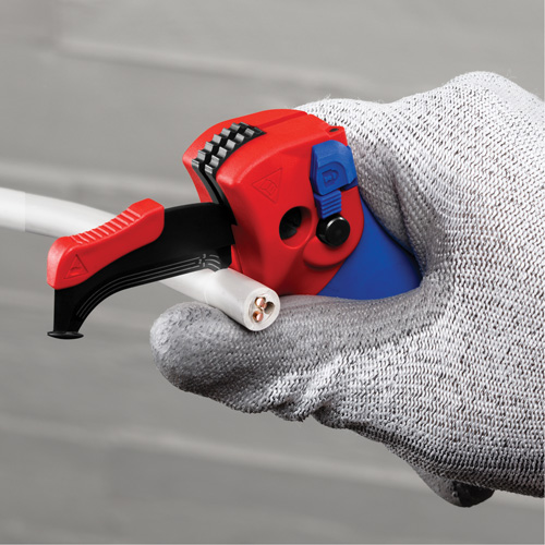 Couteau &agrave; cliquet 5-3/4" avec verrouillage &agrave; 3 niveaux, 1/4", Acier, Robuste Quali-T-Solutions