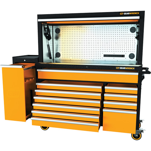 Jeu d'outils pour maître m&eacute;canicien MEGAMOD dans des plateaux en mousse modulaire de premi&egrave;re qualit&eacute; avec rangement pour les outils et l&eacute;quipement datelier, 1331 morcea Quali-T-Solutions