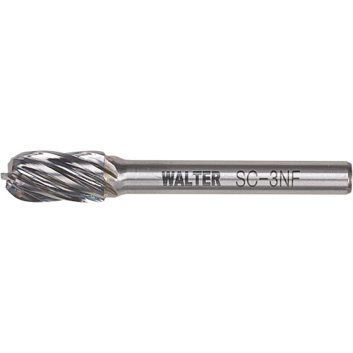 Fraise en carbure, SC-3, 3/8" dia., 3/4" profondeur de la coupe Quali-T-Solutions