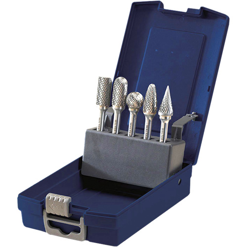 Carbide Burr Production Set, 5 Pieces Quali-T-Solutions