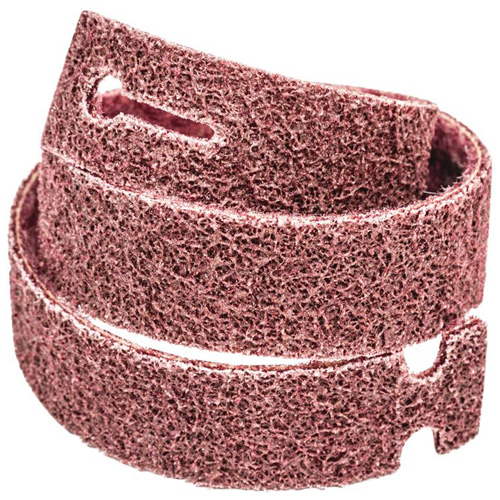 Ceinture BLENDEX avec fermeture en T, 1-3/16" la x 24" lo, Grain Super fin Quali-T-Solutions