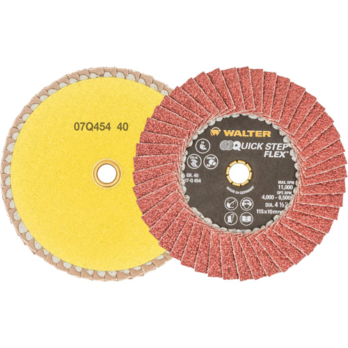 Disc Blender, 4-1/2" x Type 29, 40 Grit, Aluminum Oxide Quali-T-Solutions