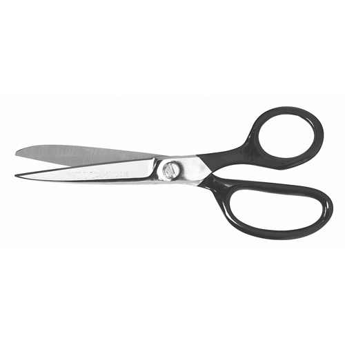 Ciseaux droits de qualit&eacute; industrielle Inlaid, Longueur de coupe de 3-1/8", Poign&eacute;e Anneaux Quali-T-Solutions