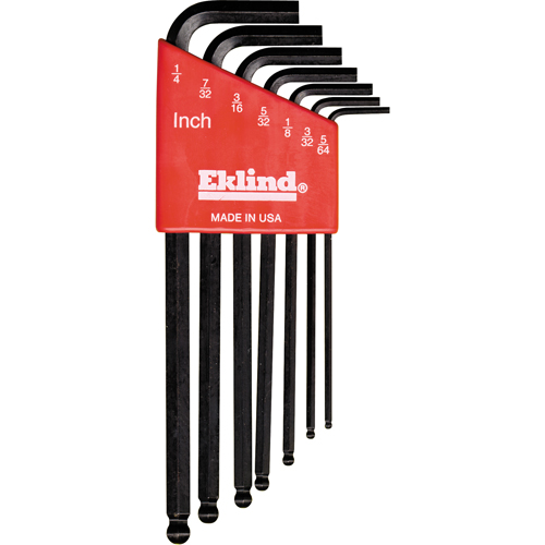 Balldrive L-Style Hex Key Set, 7 Pcs. Quali-T-Solutions
