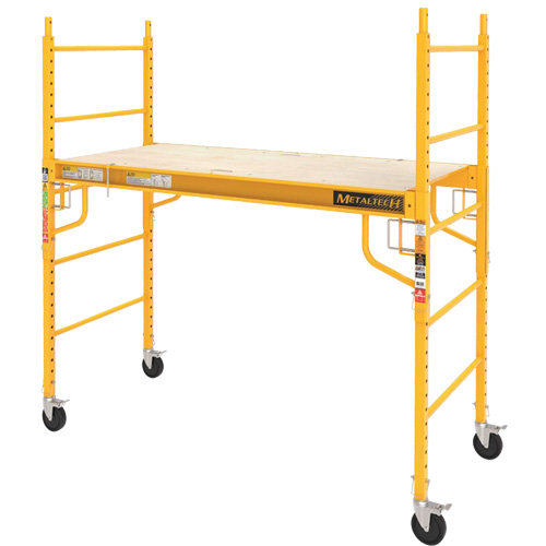 &eacute;chafaudages mobiles - &eacute;chafaudage maxi carr&eacute;, Cadre Acier, 74" p x 74" h Quali-T-Solutions