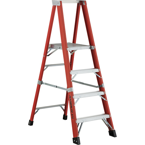 Industrial Extra Heavy-Duty Platform Stepladder (6500 AA Series), 10', 375 lbs. Cap. Quali-T-Solutions