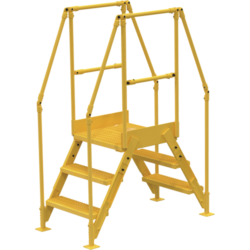 &eacute;chelles de liaison, 54-1/2" Port&eacute;e hors tout, 30" ha x 24" p, 24" Largeur de la marche Quali-T-Solutions