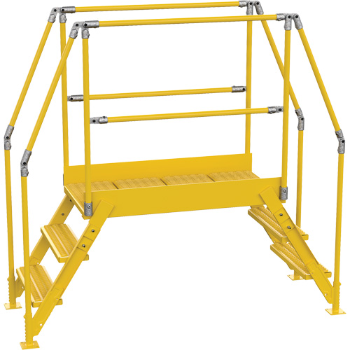 &eacute;chelles de liaison, 78-1/2" Port&eacute;e hors tout, 30" ha x 48" p, 24" Largeur de la marche Quali-T-Solutions