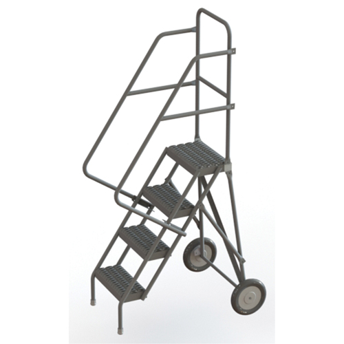 &eacute;chelles roulantes, 4 marches, Stri&eacute;, Hauteur 40" Quali-T-Solutions