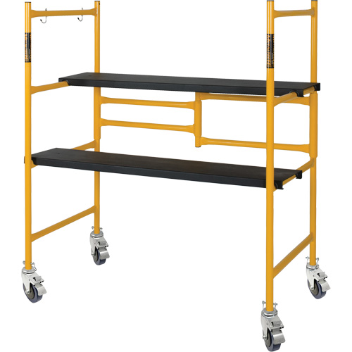 Ensemble de petit &eacute;chafaudage de base de 4' Jobsite Series, Cadre Acier, 41" p x 45-3/4" h Quali-T-Solutions