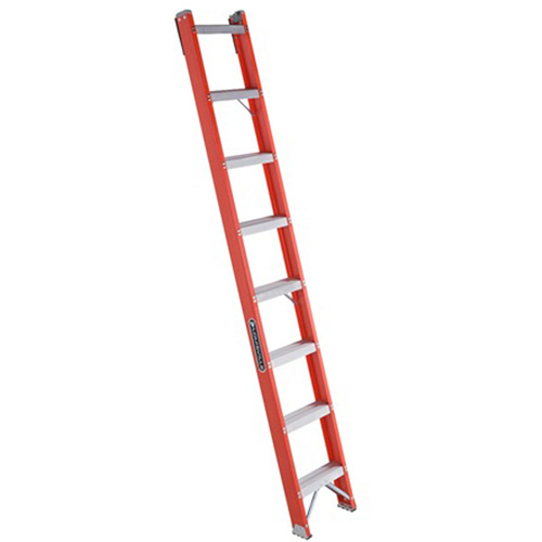 FH1000 Series Industrial Heavy-Duty Shelf Ladders, 8', Fibreglass, 300 lbs., CSA Grade 1A Quali-T-Solutions