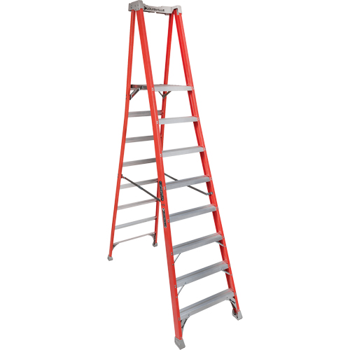Industrial Heavy-Duty Pro Platform Stepladders (FXP1700 Series), 8', 300 lbs. Cap. Quali-T-Solutions