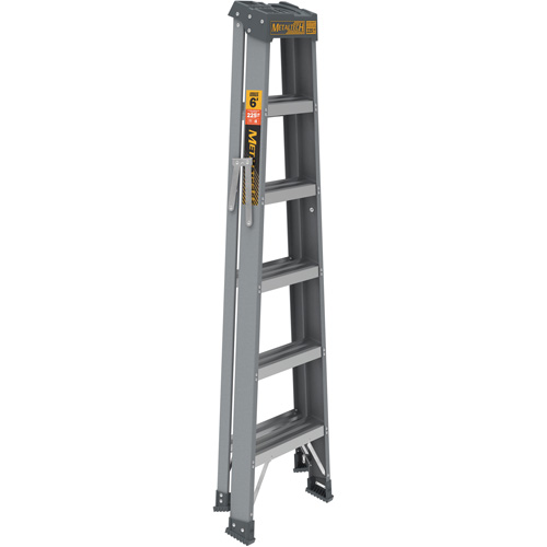 Escabeau, 6', Fibre de verre, Capacit&eacute; 225 lb, Type 2 Quali-T-Solutions