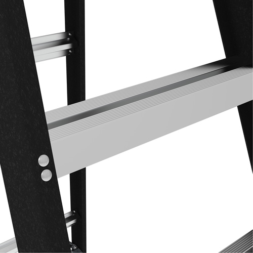 Escabeau avec plateau &agrave; peinture, 10', Fibre de verre, Capacit&eacute; 250 lb, Type 1 Quali-T-Solutions