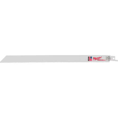 Lame de scie alternative Sawzall, Bim&eacute;tal, 10/14 Dents par pouce, 12" lo Quali-T-Solutions