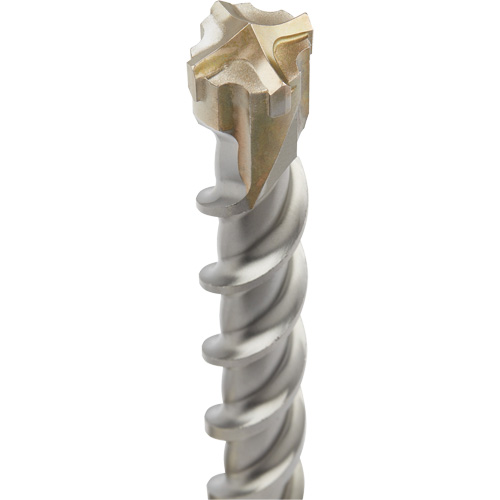 M&egrave;che de perceuse &agrave; percussion &agrave; quatre cannelures SDS-Plus MX4 , 1", Tige SDS-Plus, Carbure Quali-T-Solutions