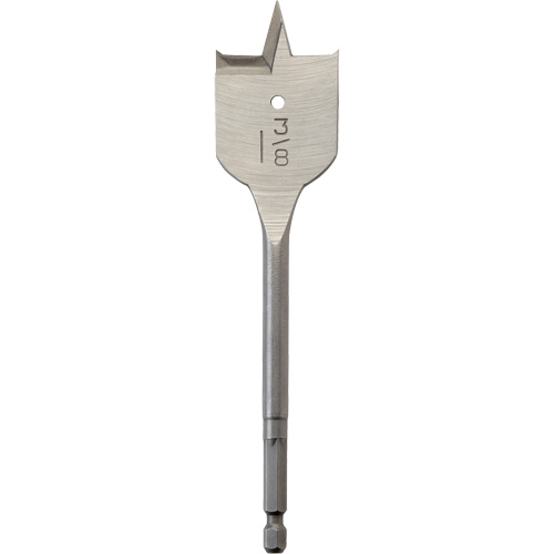 M&egrave;che plate, Diam&egrave;tre de 1-3/8", Tige 1/4" hex, Longeur de 6-3/4" Quali-T-Solutions