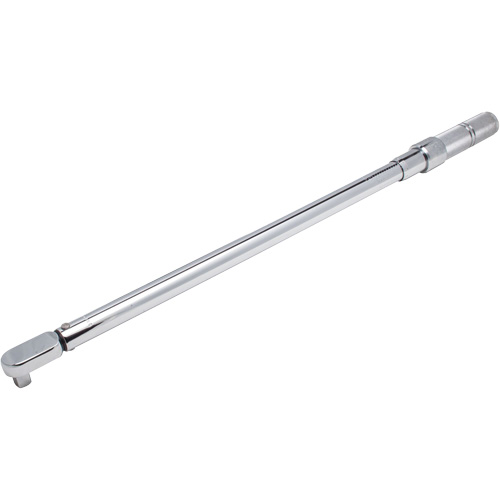 Cl&eacute; dynamom&eacute;trique microm&eacute;trique &agrave; t&ecirc;te fixe, &agrave; cliquer, Entraînement 1/2" carr&eacute;, 50-250 lb-pi Quali-T-Solutions