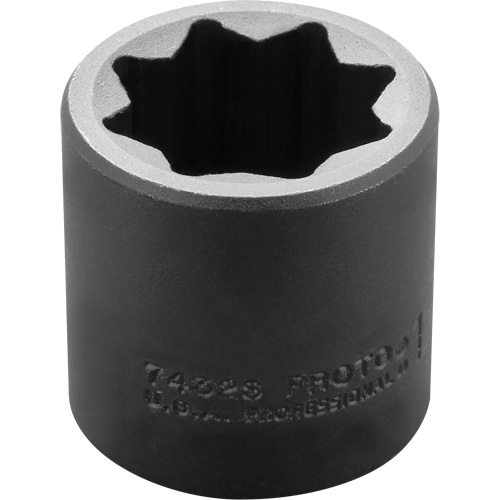 Douille, Chocs, 1", Prise 1/2", 18 pans Quali-T-Solutions