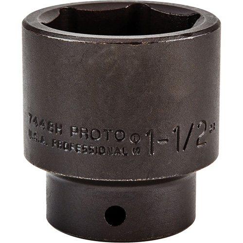 Douille, Chocs, 1-1/2", Prise 1/2", 6 pans Quali-T-Solutions