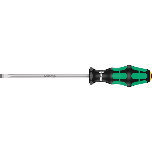 Tournevis pour vis &agrave; fente conique, Tige de 6,5 mm, Ronde, 10-1/16" lo, Prise en Plastique Quali-T-Solutions