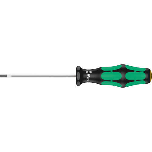 Tournevis pour vis &agrave; fente, Tige de 3/32", Ronde, 5-11/16" lo, Prise en Plastique Quali-T-Solutions