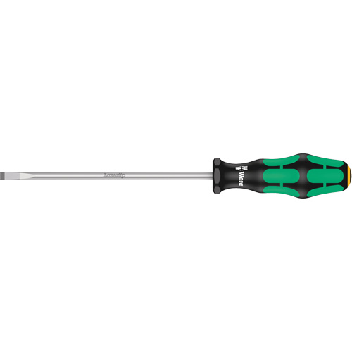 Tournevis pour vis &agrave; fente, Tige de 1/4", Ronde, 9-3/4" lo, Prise en Plastique Quali-T-Solutions