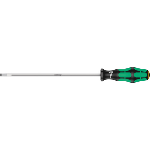 Tournevis pour vis &agrave; fente, Tige de 1/4", Ronde, 12" lo, Prise en Plastique Quali-T-Solutions