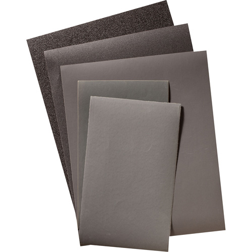 Sanding Paper Sheet, 9" x 11", 600 Grit, Aluminum Oxide Quali-T-Solutions