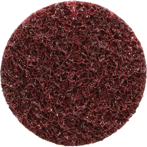 Disque de conditionnement de surface &agrave; remplacement rapide Standard Abrasives, 2" dia., Grain Moyen, Oxyde d'aluminium Quali-T-Solutions