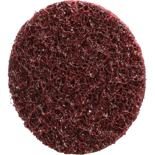 Disque de conditionnement de surface &agrave; remplacement rapide Standard Abrasives, 2" dia., Grain Moyen, Oxyde d'aluminium Quali-T-Solutions