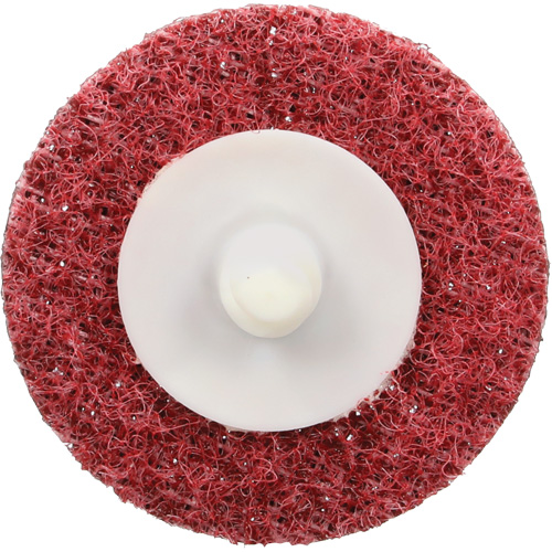 Disque de conditionnement de surface &agrave; remplacement rapide Standard Abrasives, 2" dia., Grain Moyen, Oxyde d'aluminium Quali-T-Solutions