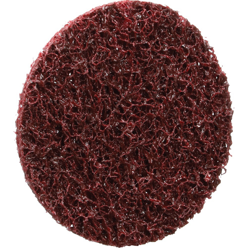 Disque de conditionnement de surface &agrave; remplacement rapide Standard Abrasives, 2" dia., Grain Moyen, Oxyde d'aluminium Quali-T-Solutions