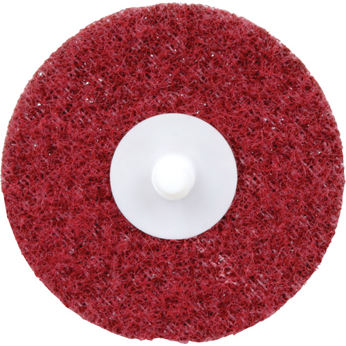 Disque de conditionnement de surface &agrave; remplacement rapide Standard Abrasives, 3" dia., Grain Moyen, Oxyde d'aluminium Quali-T-Solutions