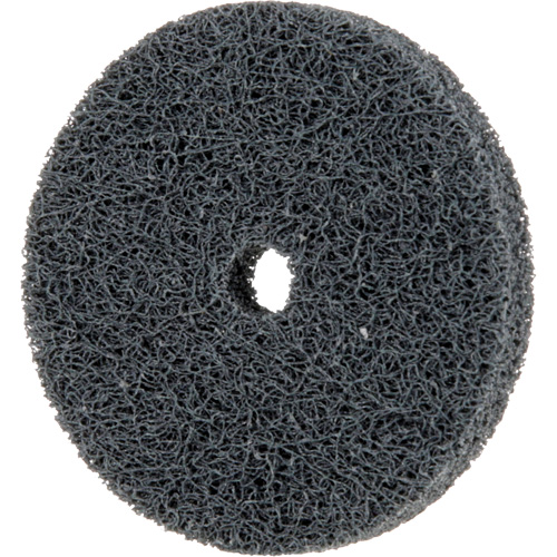 Meule homog&egrave;ne &agrave; faible densit&eacute; de s&eacute;rie 500 Standard Abrasives, 2" x 1/4", Arbre de 1/4", Grain de Fin, Carbure de silicium Quali-T-Solutions