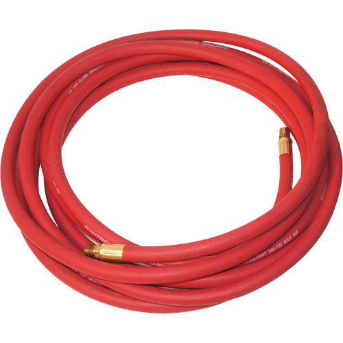 Tuyau, Air, Caoutchouc, 3/8" dia., 50' lo, 300 psi Quali-T-Solutions