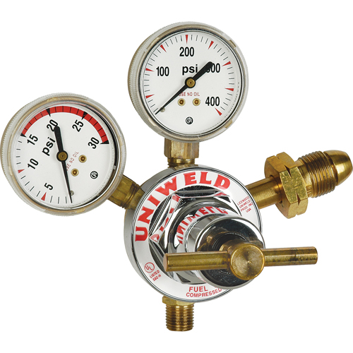 Medium-Duty Single Stage Regulator, Acetylene, CGA510 Inlet Quali-T-Solutions