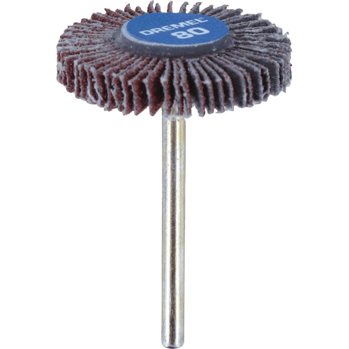 M&egrave;che de ponçage &agrave; roue &agrave; lamelles 3/16" - grain 80 Quali-T-Solutions