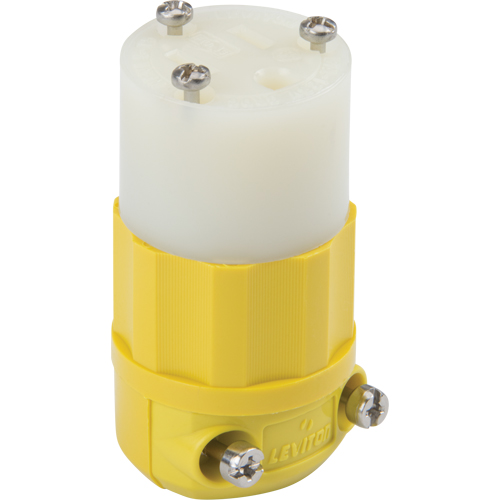 Connecteur de broche droite de qualit&eacute; industrielle, 5-15P, Nylon Quali-T-Solutions