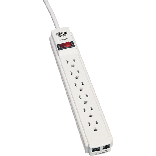 Limiteurs de surtension Protect-It, 6 Prises, 720 J, 1800 W, Cordon 4' Quali-T-Solutions
