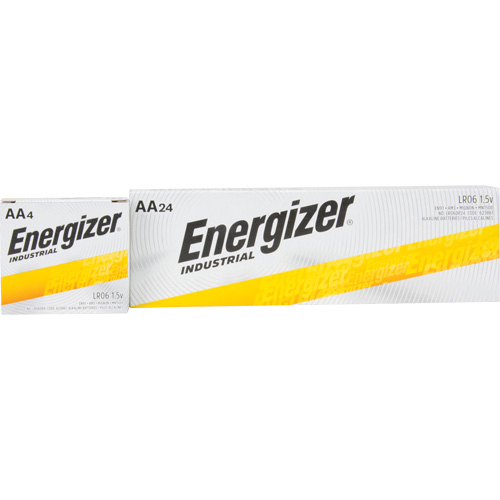 Alkaline Industrial Batteries, AA, 1.5 V Quali-T-Solutions