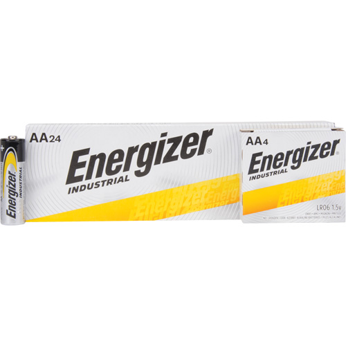 Alkaline Industrial Batteries, AA, 1.5 V Quali-T-Solutions