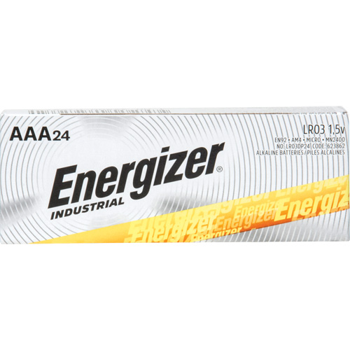 Piles alcalines industrielles, AAA, 1,5 V Quali-T-Solutions