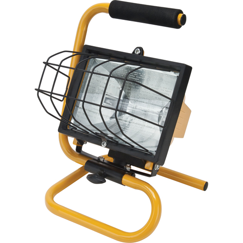 Projecteur portatif, Halog&egrave;ne, 500 W, 8000 lumens, Boîtier en Acier Quali-T-Solutions