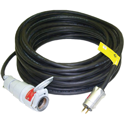 Cordons rallonges en n&eacute;opr&egrave;ne extra robuste, Int&eacute;rieur/ext&eacute;rieur, SOOW, AWG 12/3, 15 A, 50' Quali-T-Solutions