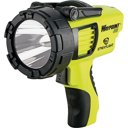 Projecteur &agrave; prise pistolet Waypoint 400, DEL, 1000 Lumens, Piles Rechargeable Quali-T-Solutions