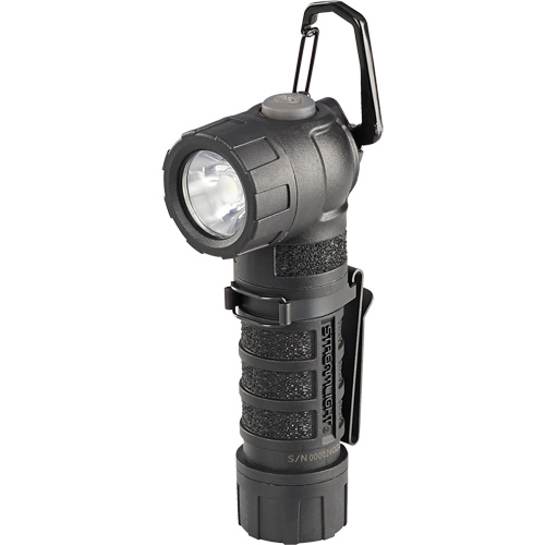 PolyTac&reg; 90 X Right Angle Flashlight, LED, CR123A Batteries, Polymer Quali-T-Solutions