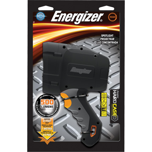 Projecteur Hard Case Professional, DEL, 600 Lumens, Piles AA Quali-T-Solutions