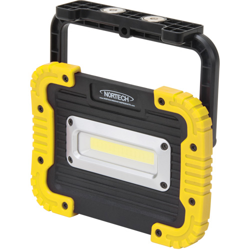 Portable Work Light, LED, 10 W, 1000 Lumens, Plastic Housing Quali-T-Solutions